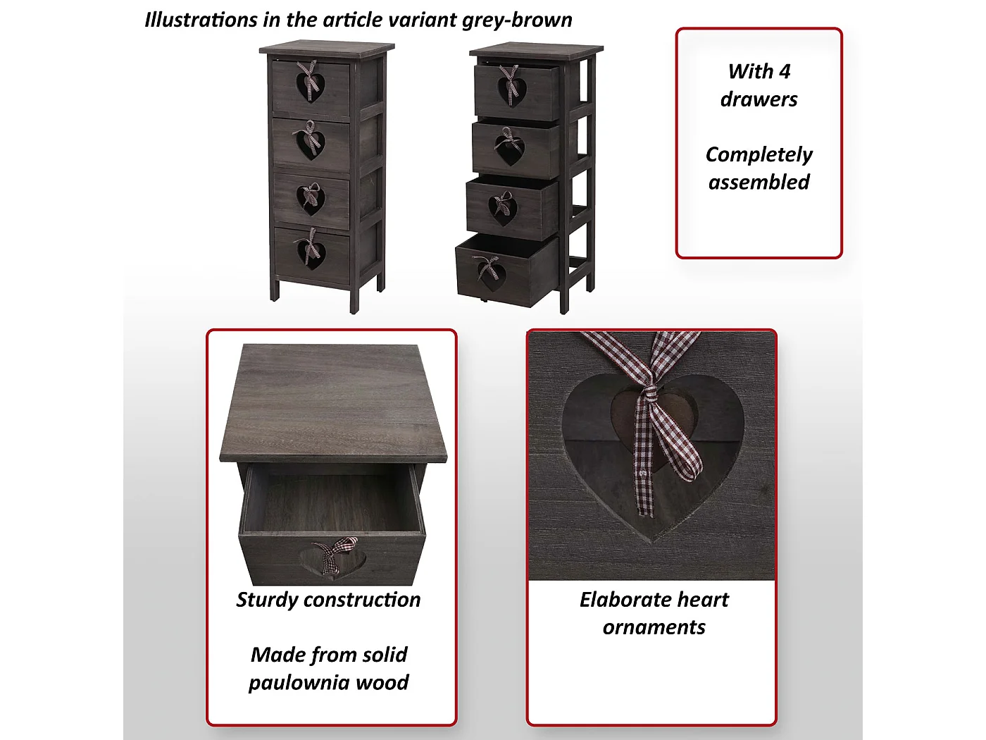 Commode Sues,  blanc