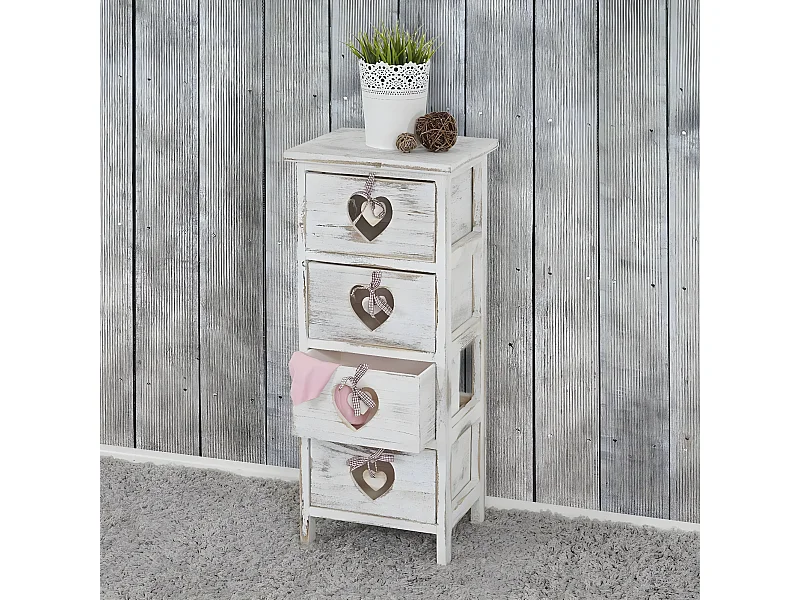 Commode Sues,  blanc