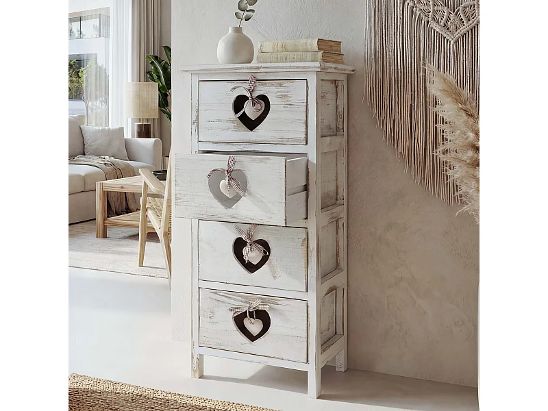 Commode Sues,  blanc