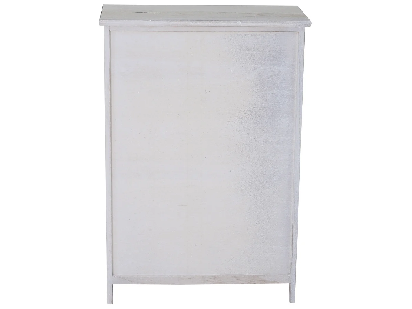 Cómoda Venlo com tábua de aspeto gasto,  branco