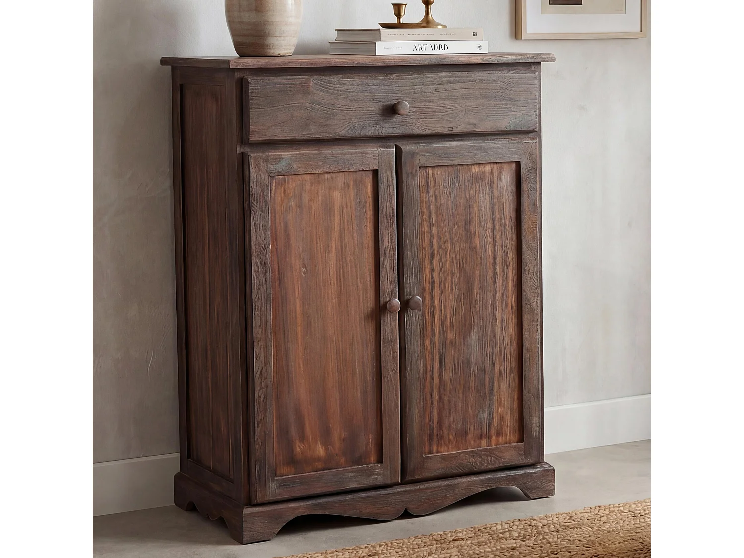 Commode Kast,  bruin