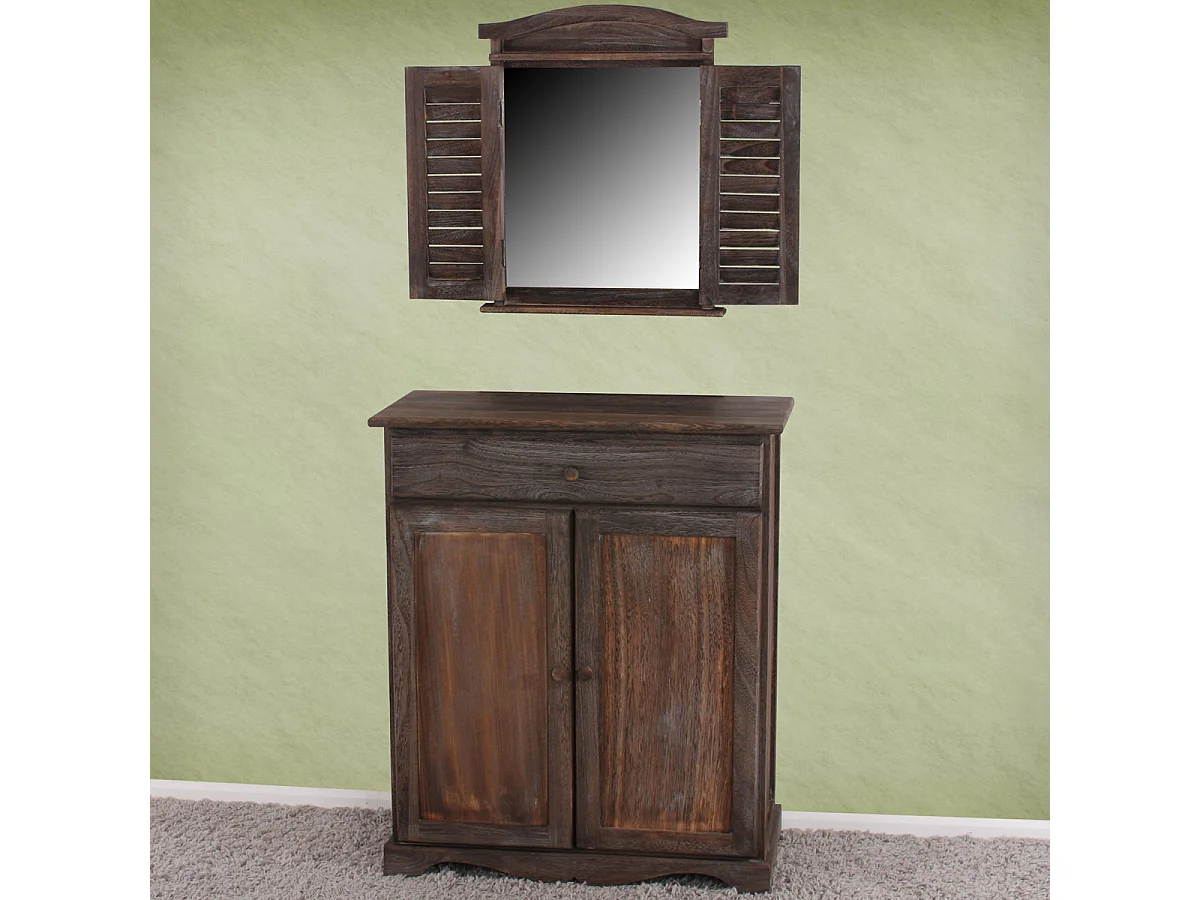 Commode Kast,  bruin