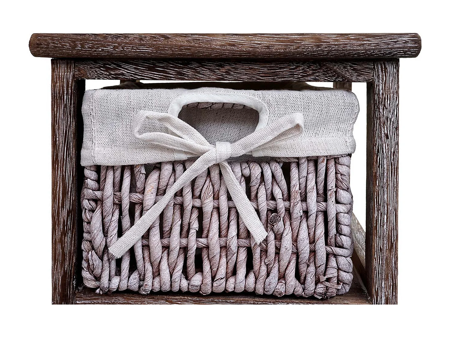 Rek Commode met 5 mandlades,  bruin