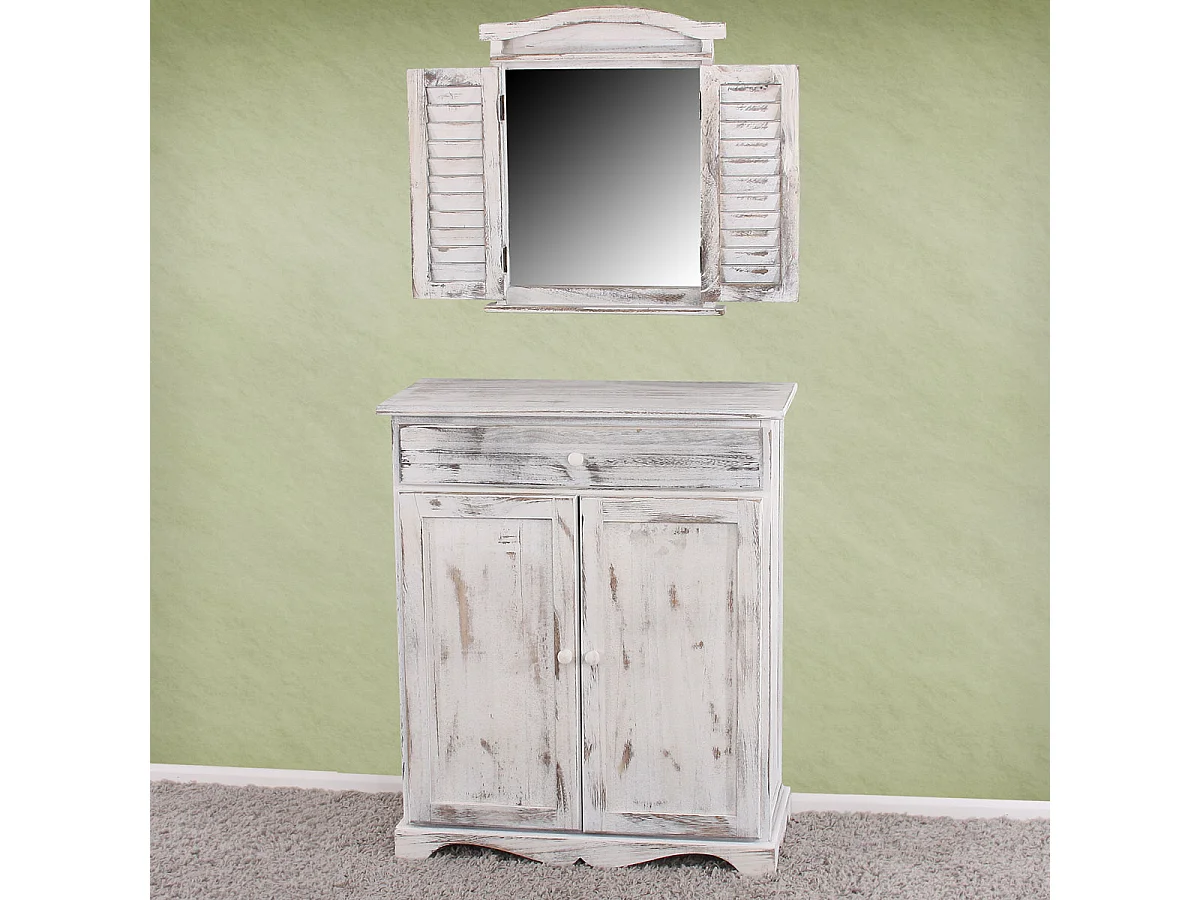 Commode Armoire,  blanc