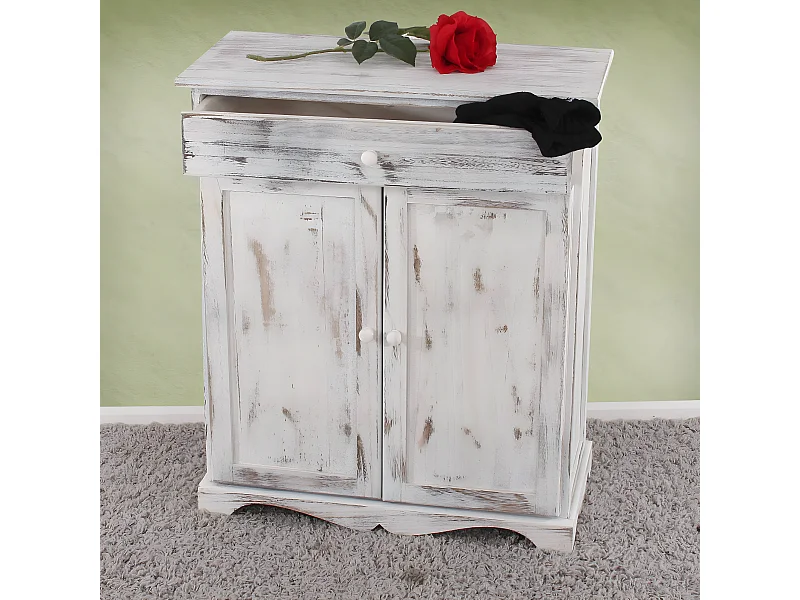 Commode Armoire,  blanc