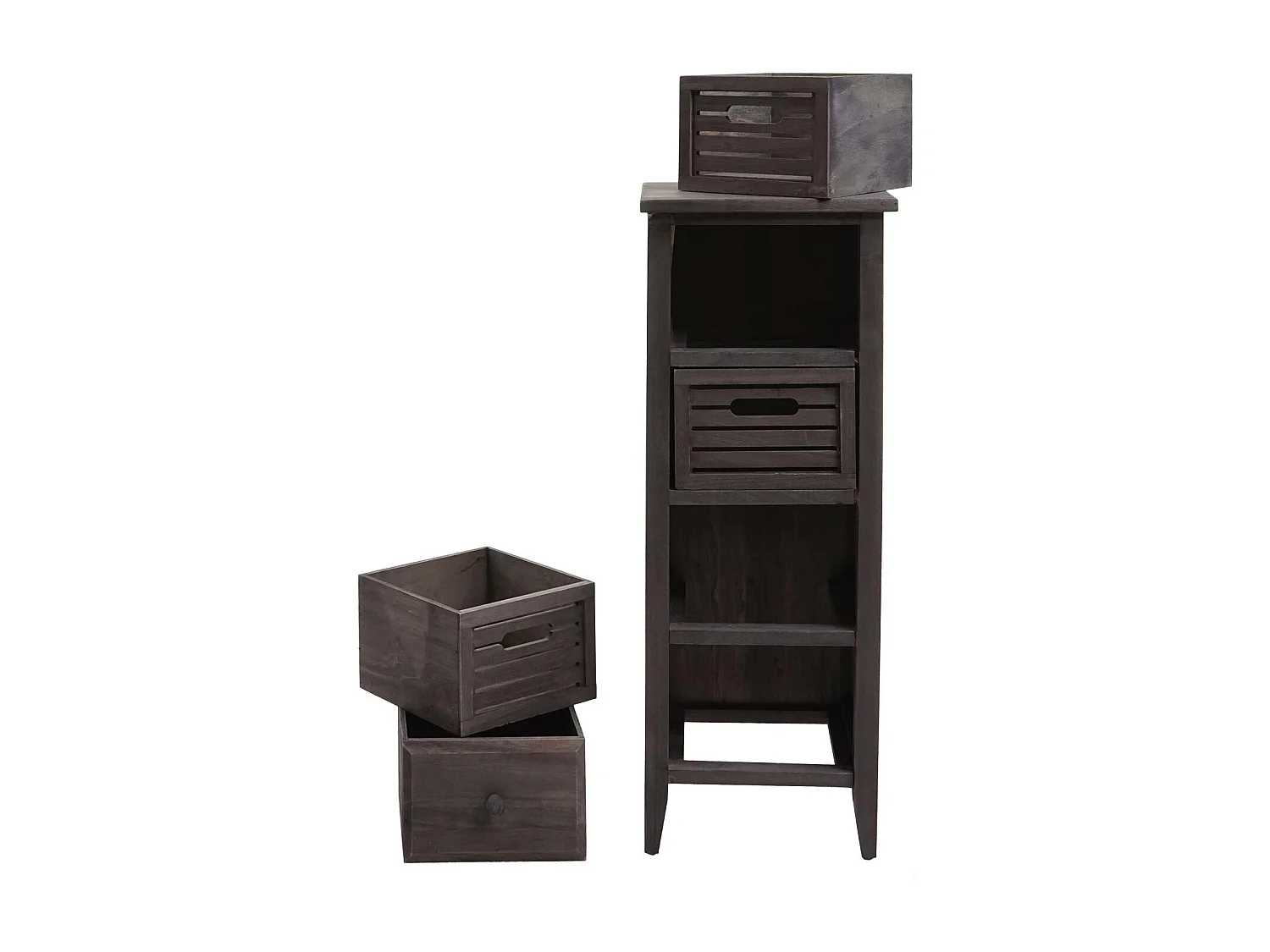 Commode H18,  gris-brun