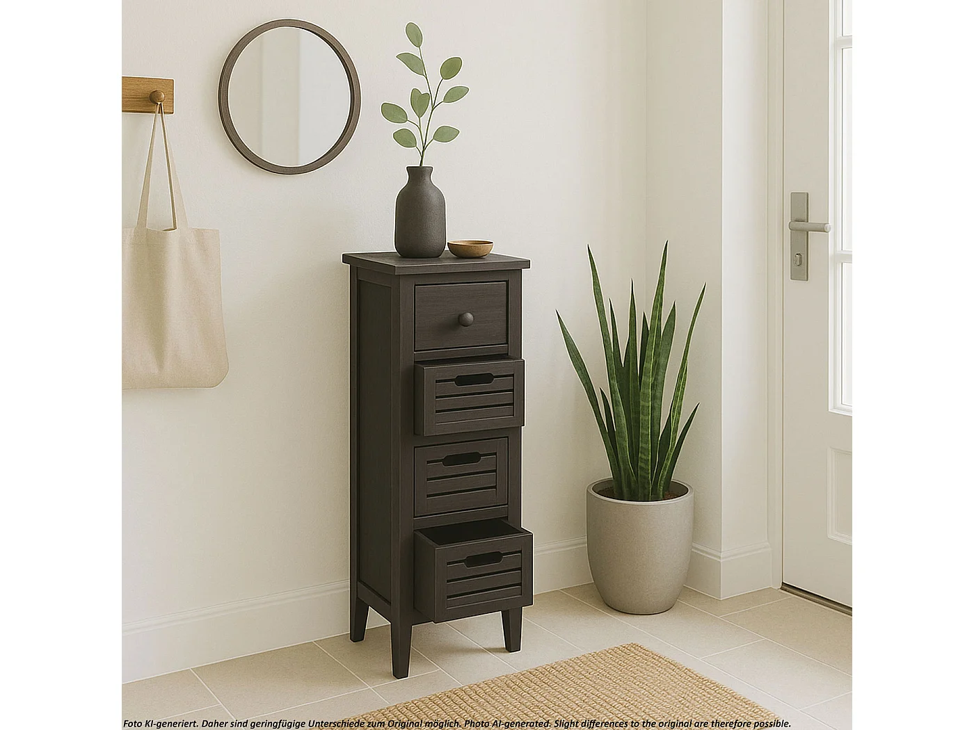 Commode H18,  gris-brun