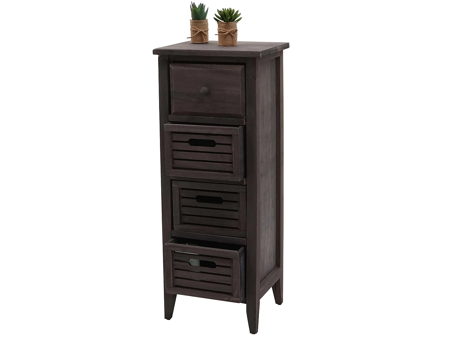 Cómoda H18,  gris-marrón