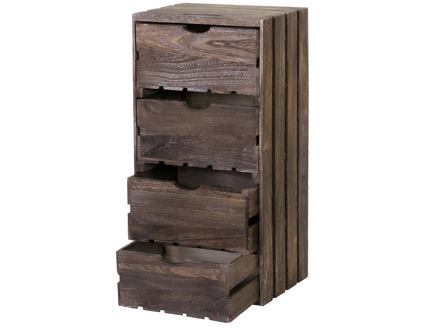 Commode MCW-C62,  brun shabby