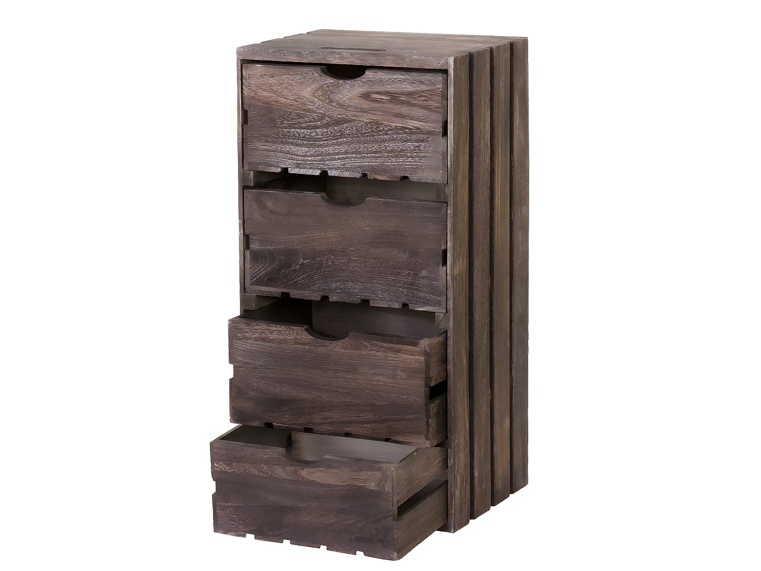 Commode MCW-C62,  brun shabby