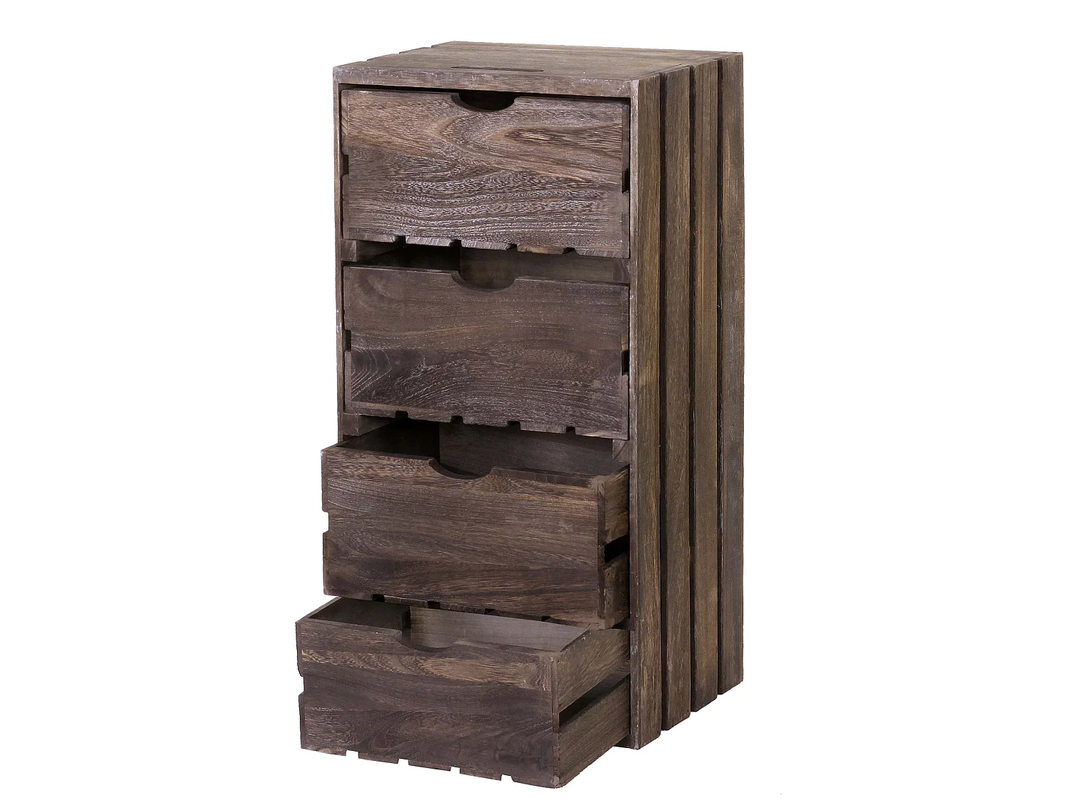 Commode MCW-C62,  brun shabby