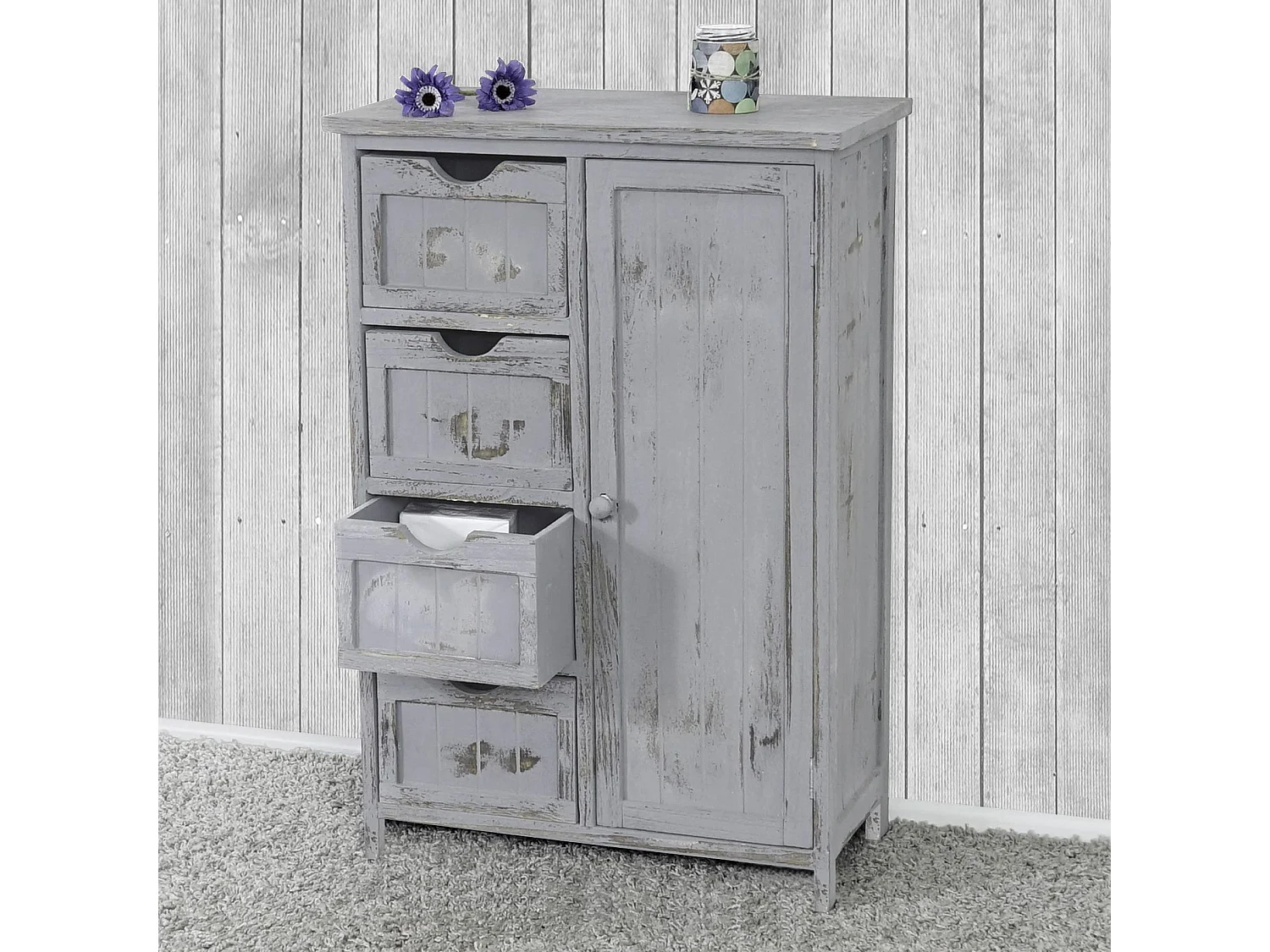 Commode MCW-D12,  gris
