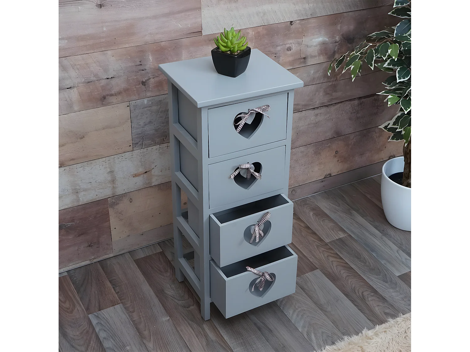 Commode Sues,  gris-bleu