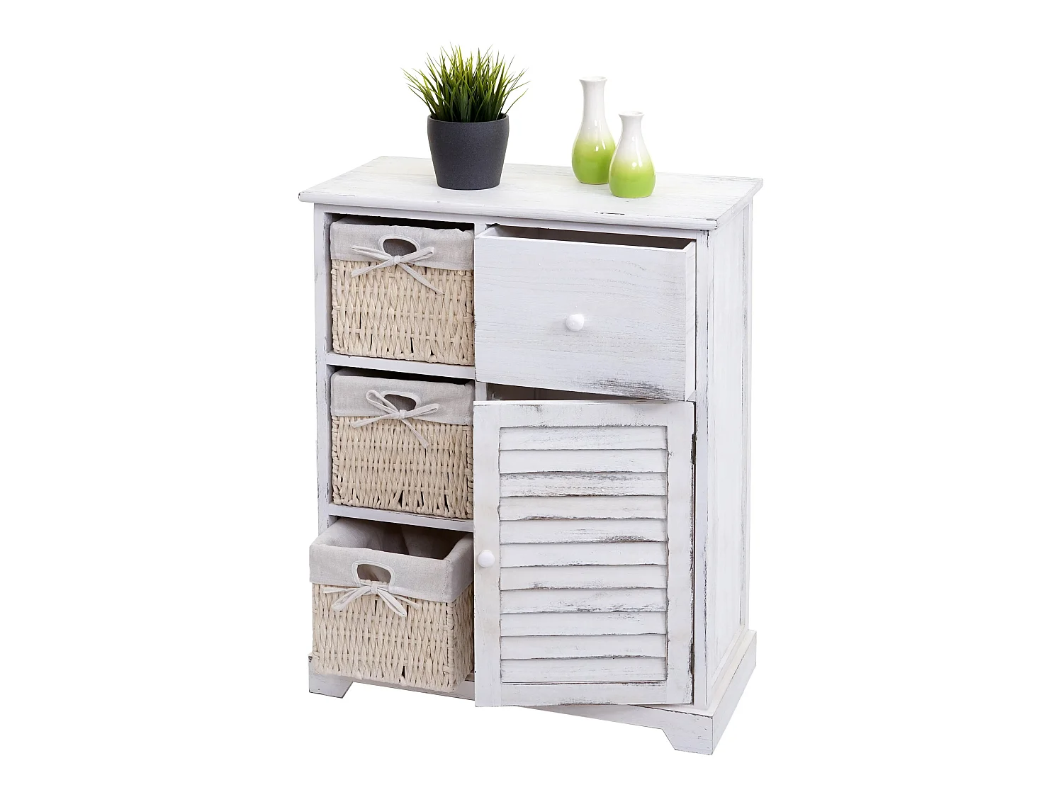 Commode MCW-H21,  blanc miteux