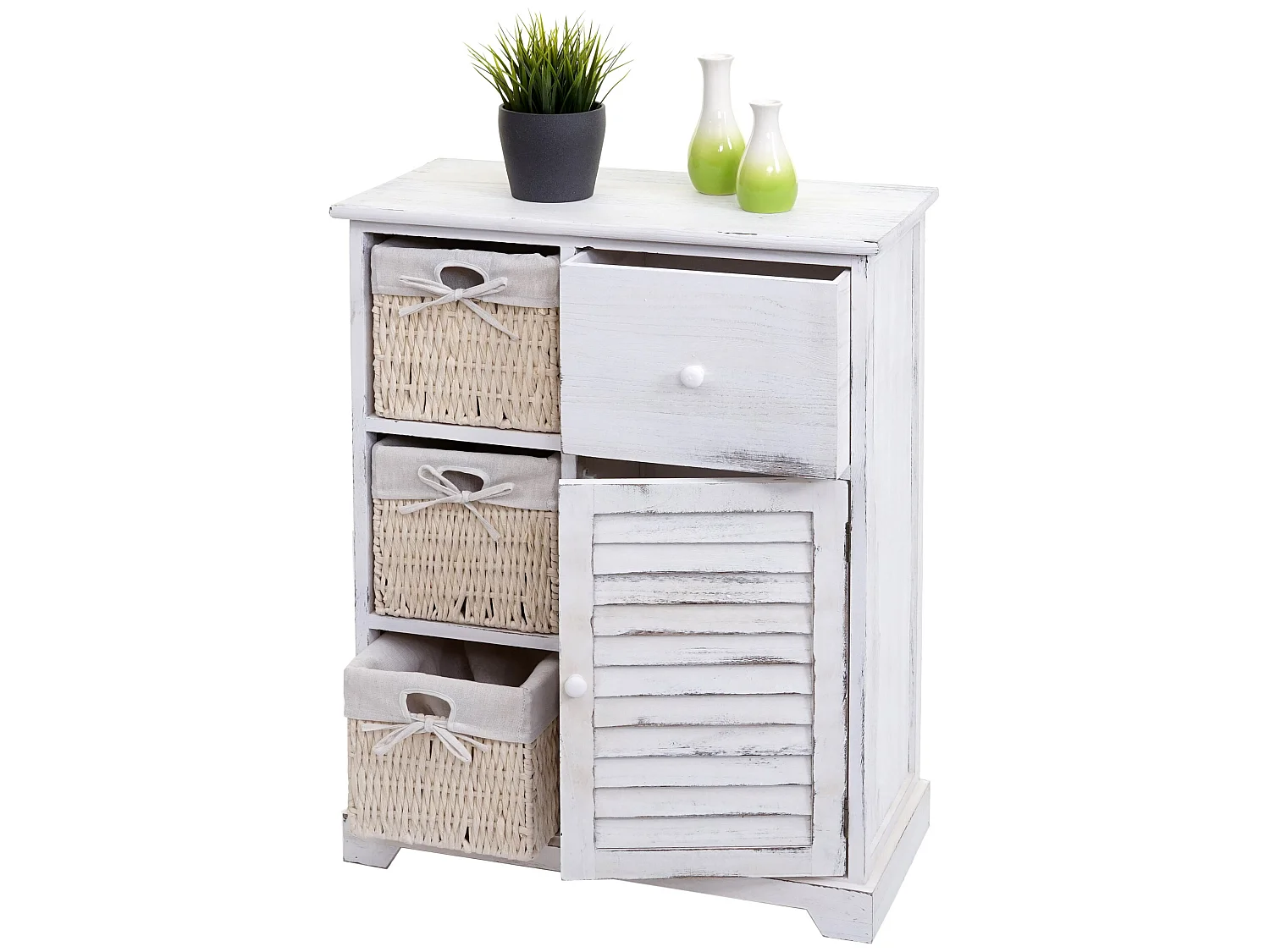 Commode MCW-H21,  blanc miteux