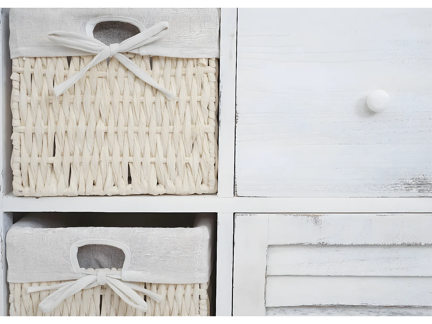 Commode MCW-H21,  blanc miteux