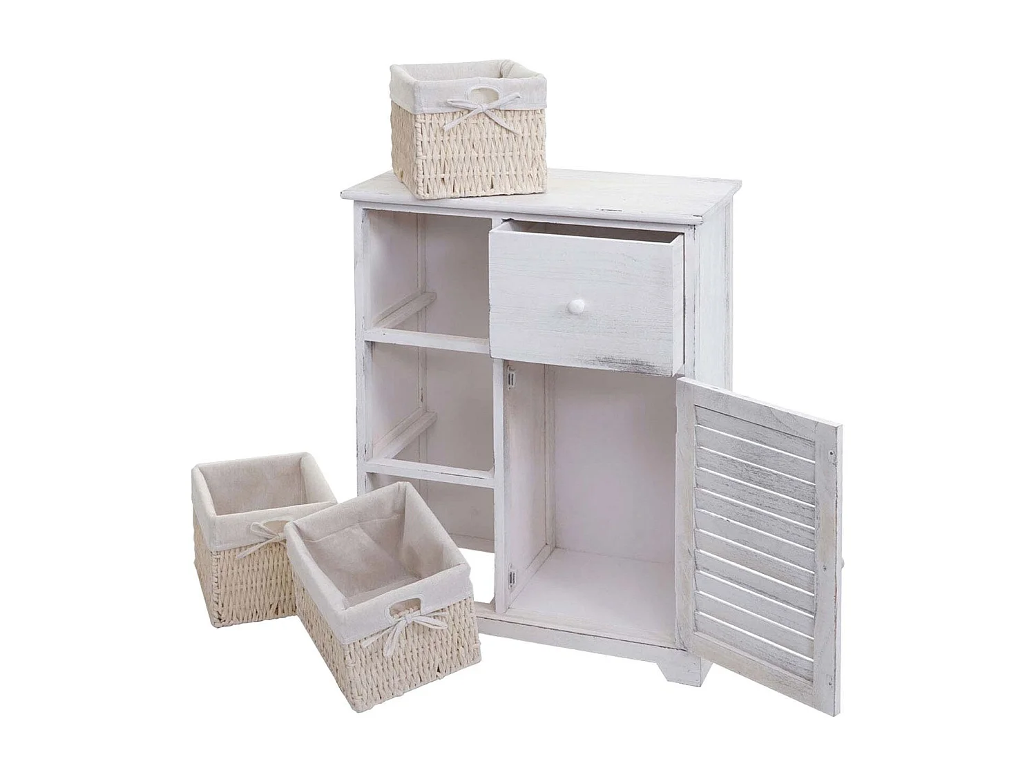 Cómoda MCW-H21,  blanco desgastado