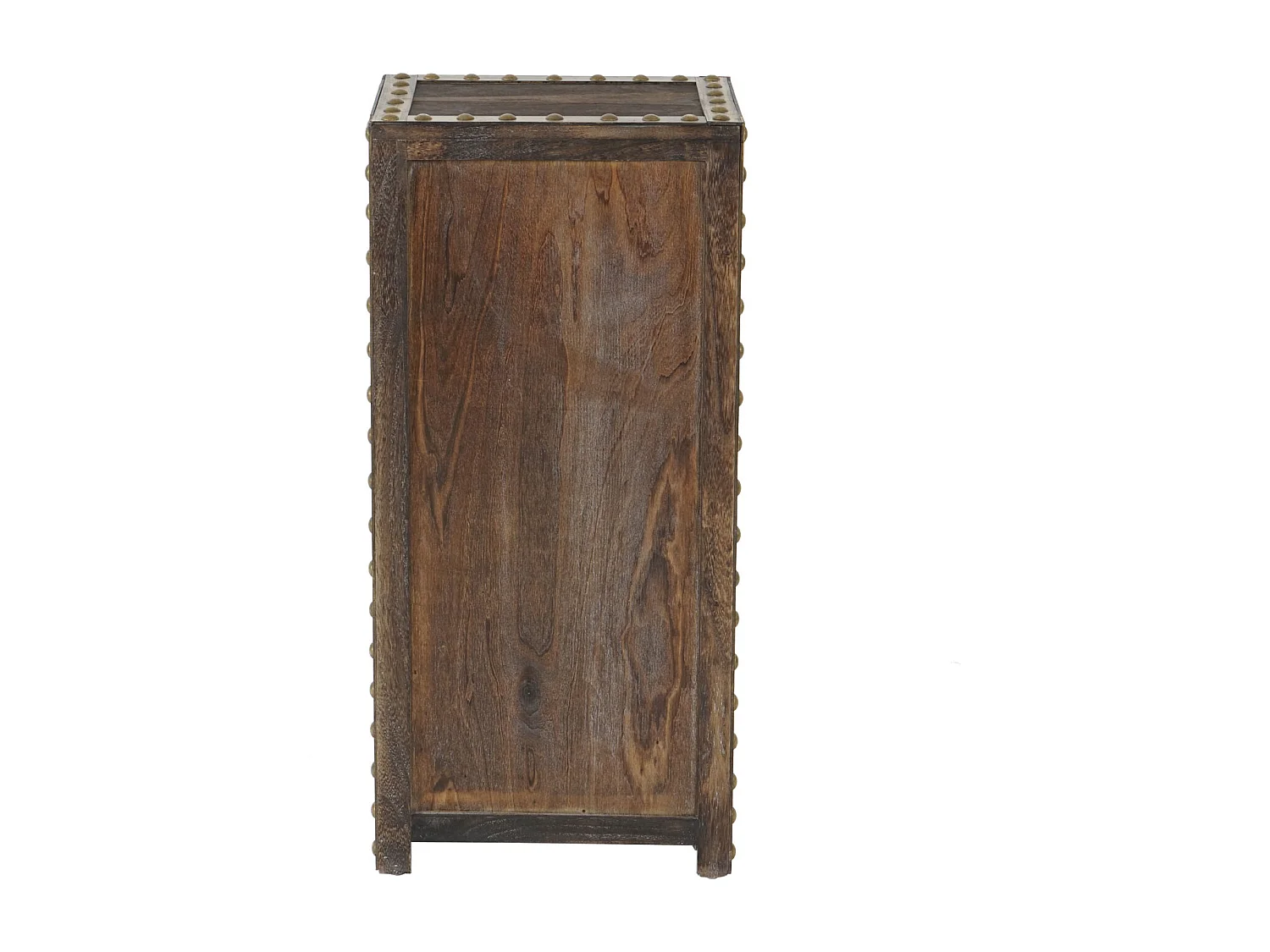 Kommode Ambato 4 Schubladen Shabby-Look, Braun