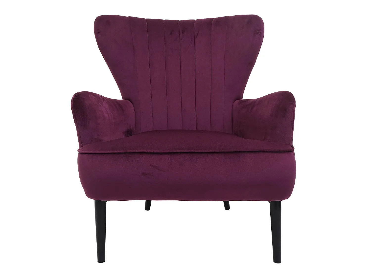Fauteuil de salon MCW-K37,  bordeaux