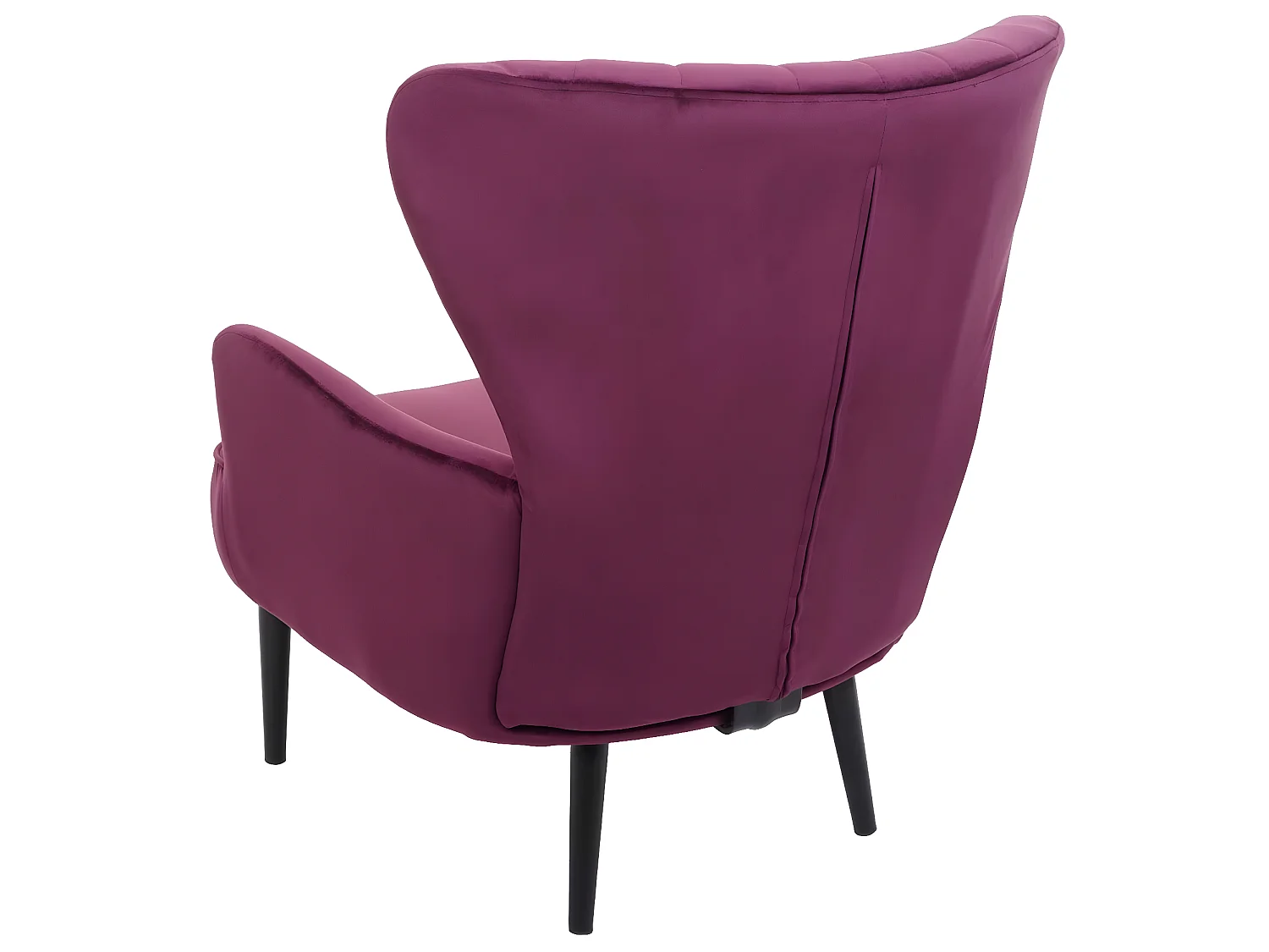 Fauteuil de salon MCW-K37,  bordeaux