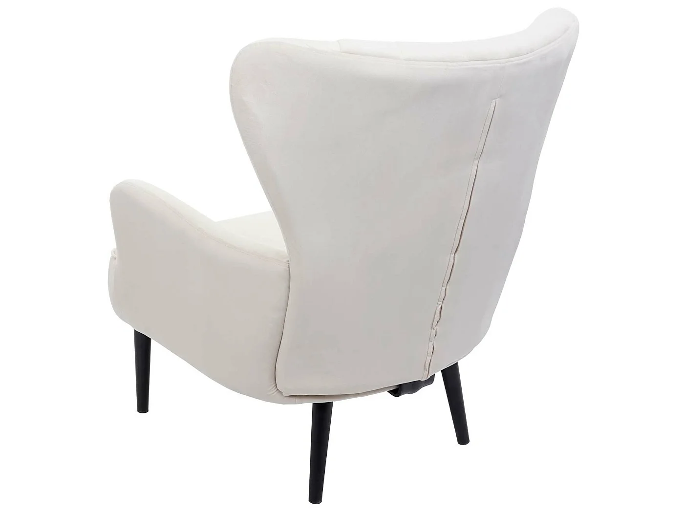 Fauteuil de salon MCW-K37,  crème - beige