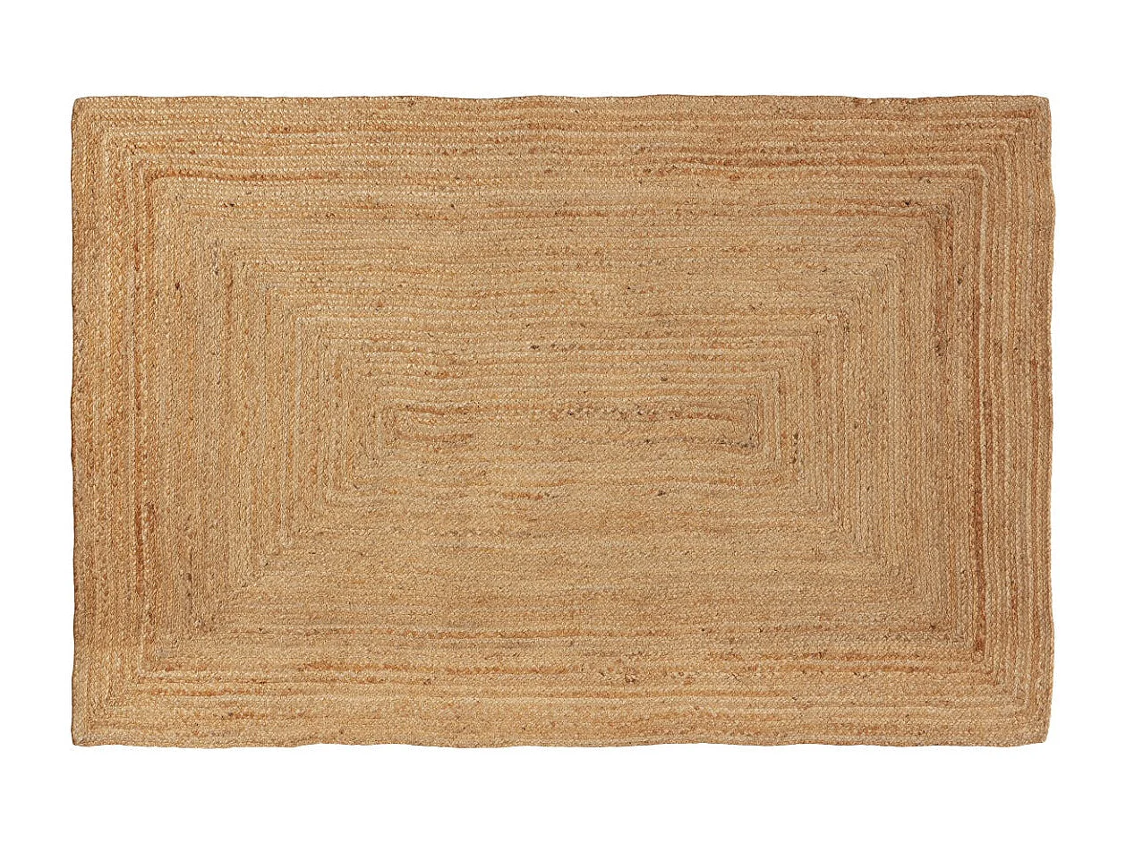 Tapis rectangulaire en jute naturel 180x120 cm - Marley