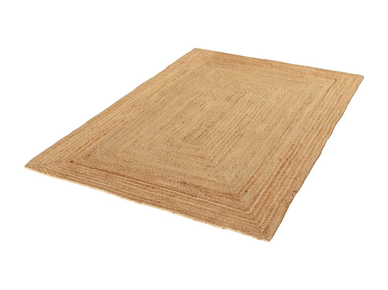 Tapis rectangulaire en jute naturel 180x120 cm - Marley