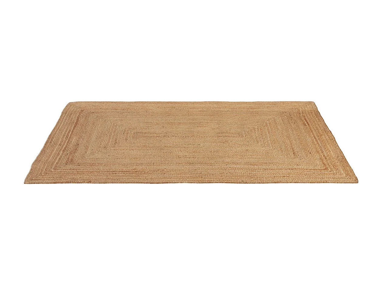 Tapis rectangulaire en jute naturel 180x120 cm - Marley