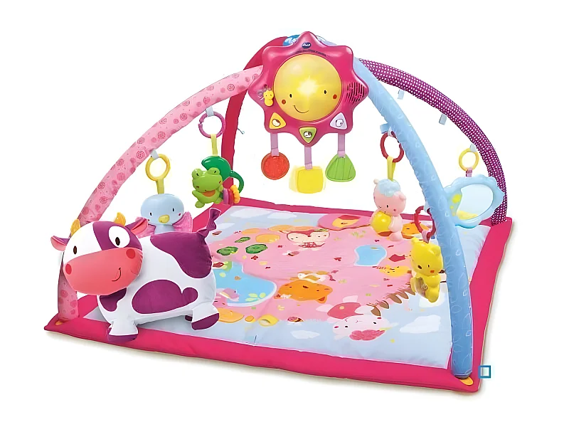 VTECH BABY - Lumi tapis des Ptits copains rose