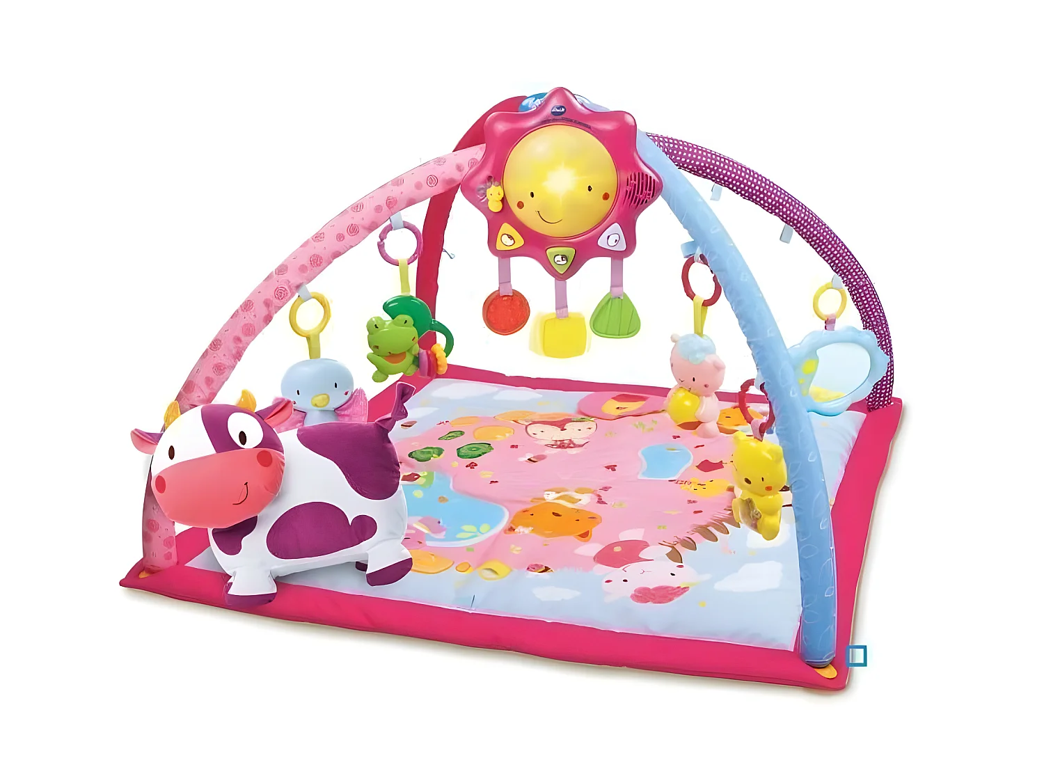 VTECH BABY - Lumi tapis des Ptits copains rose