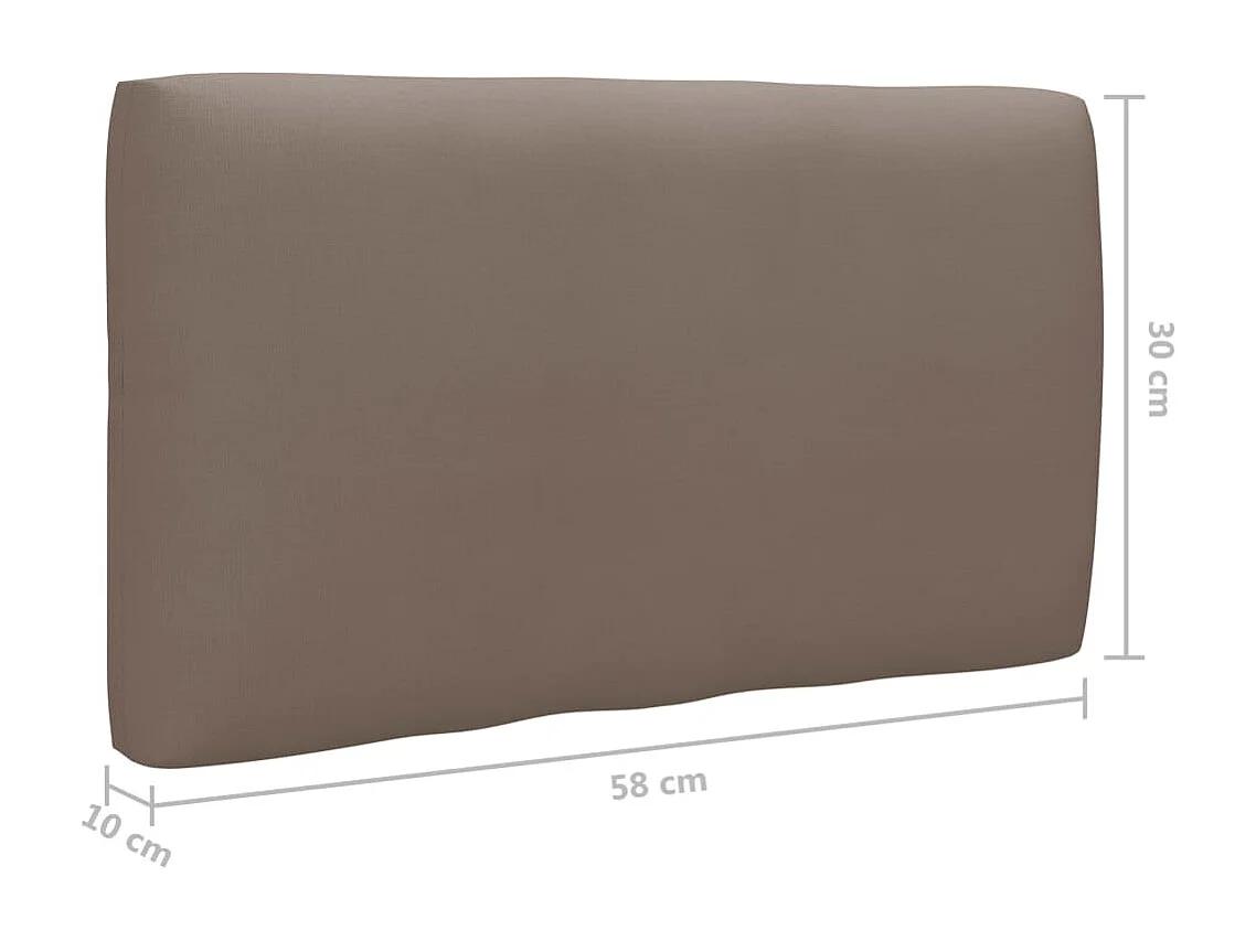 Canapé palette 2 places grise 110 x 65 x 55 cm 02_0013254