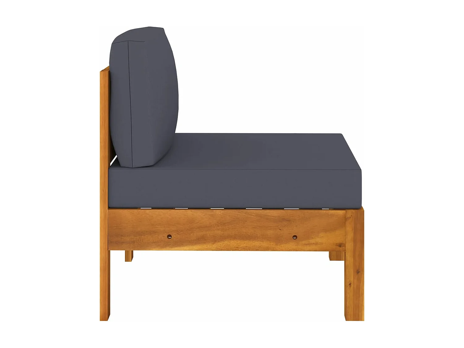 Canapé de jardin meuble grise 61 x 63 x 60 cm 02_0013233