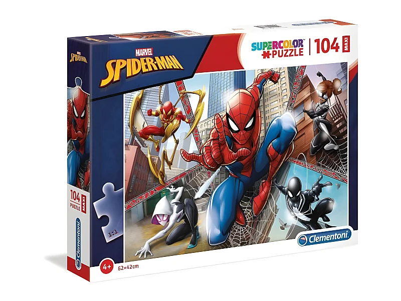 SPIDER MAN Puzzle Maxi 104 pieces - 68 X 48 cm