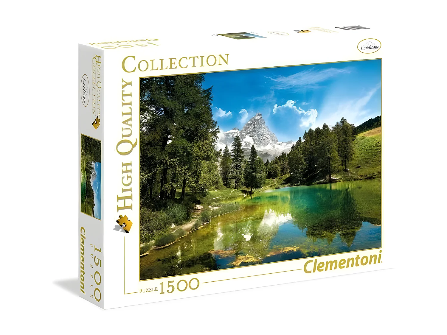 PUZZLE 1500 pieces - Le lac Bleu - 59 X 84 cm
