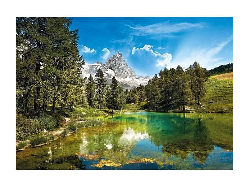 PUZZLE 1500 pieces - Le lac Bleu - 59 X 84 cm
