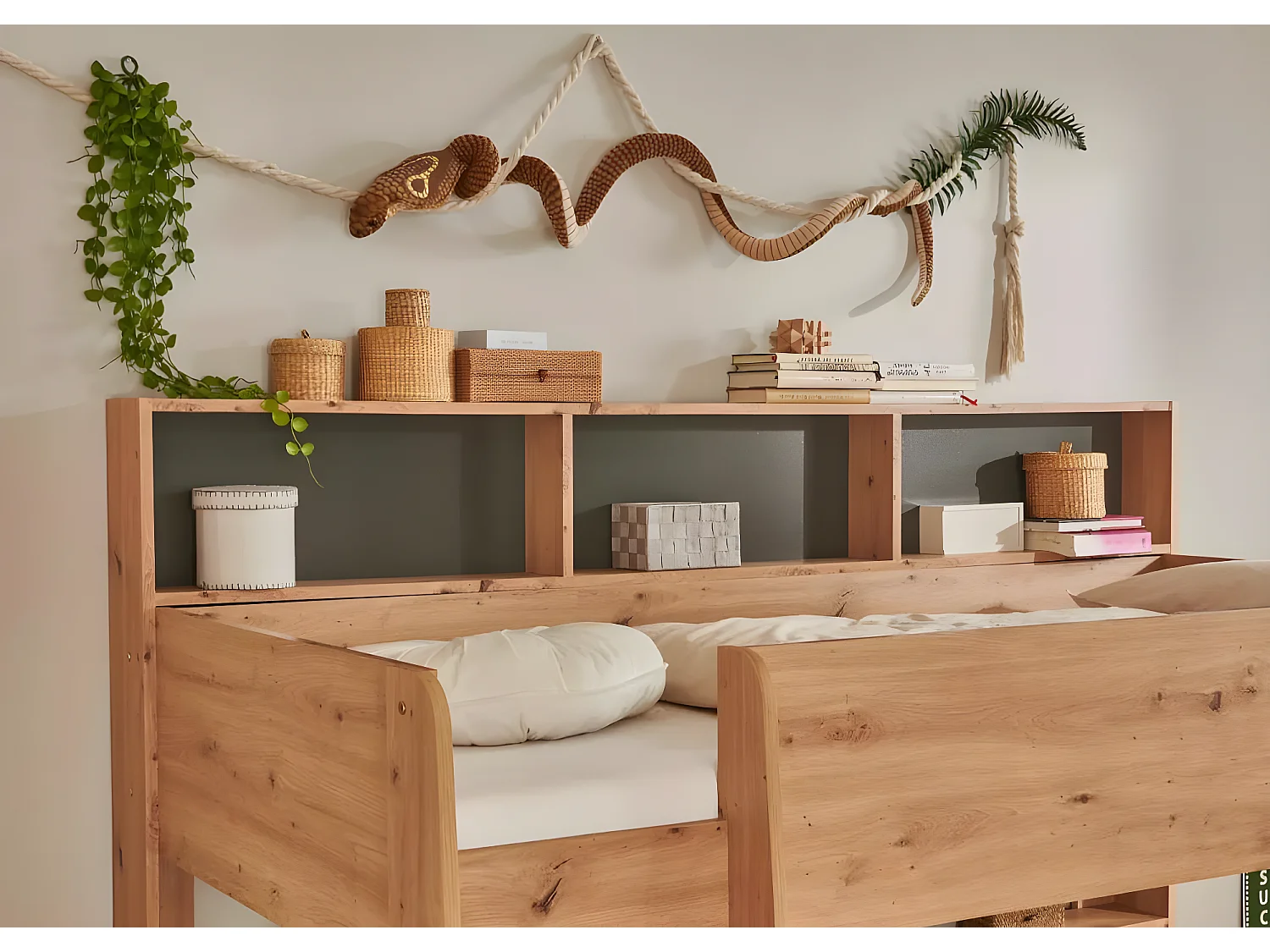 Lit Sven/2x90x200/Artisan-Marron