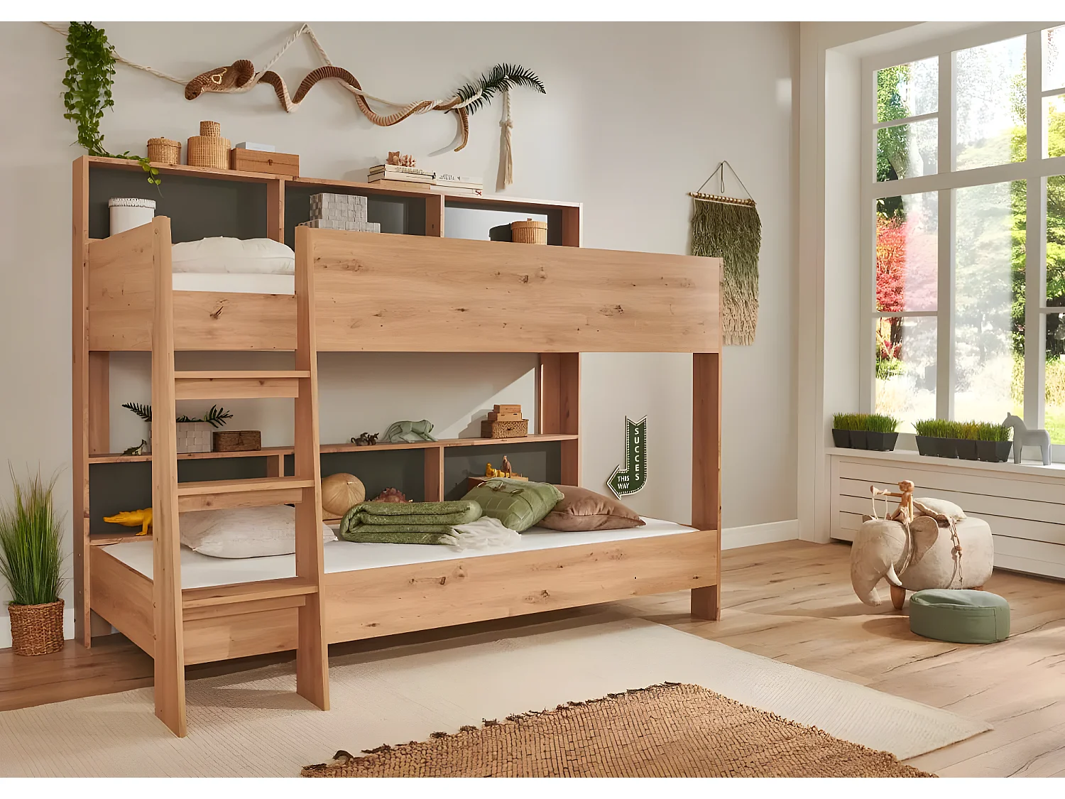 Lit Sven/2x90x200/Artisan-Marron