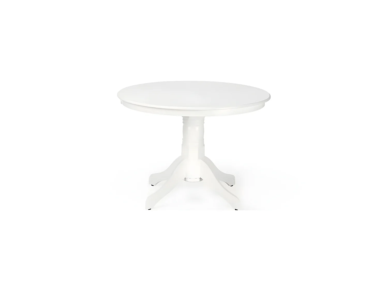 Table à manger Gloster (O106)/Ronde/MDF/Blanc
