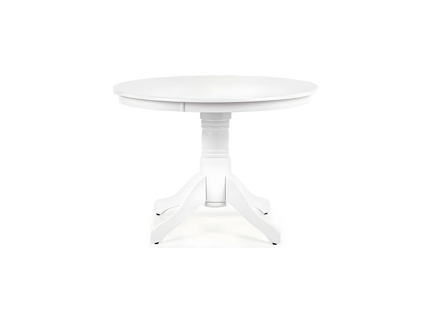 Table à manger Gloster (O106)/Ronde/MDF/Blanc