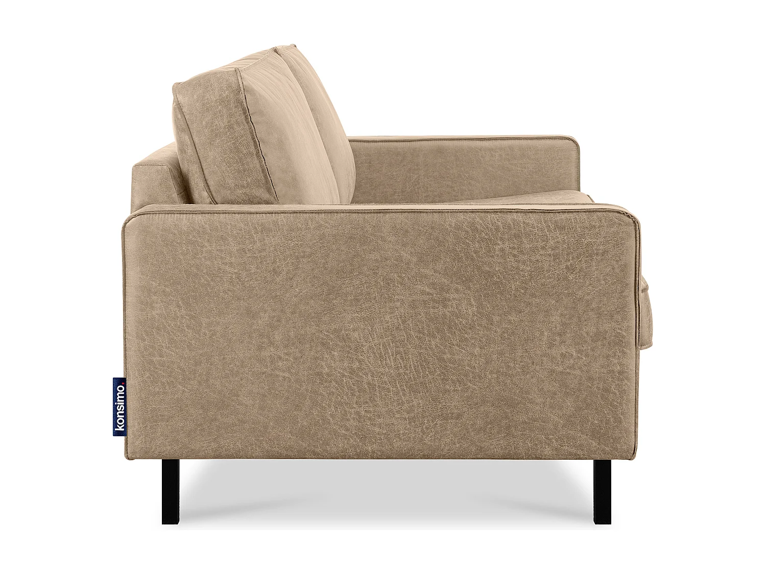 Dreisitzer-Schlafsofas mit Armlehnen - beige - INVIA