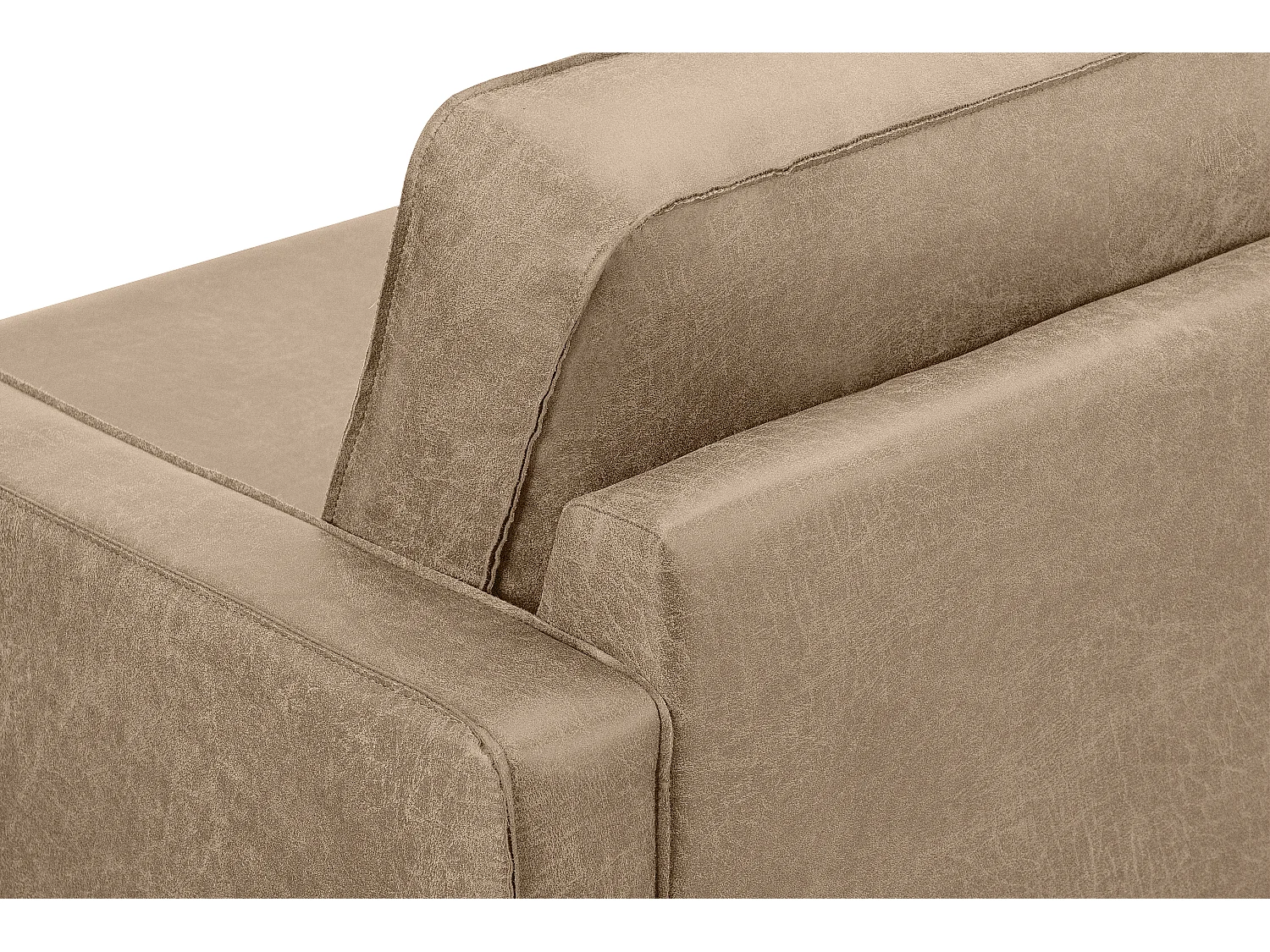 Dreisitzer-Schlafsofas mit Armlehnen - beige - INVIA