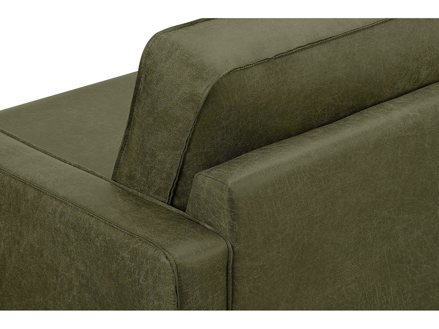 Dreisitzer-Schlafsofas mit Armlehnen - grün - INVIA