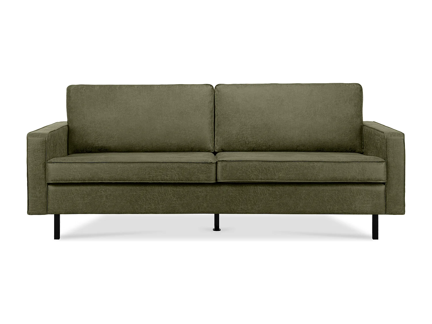 Dreisitzer-Schlafsofas mit Armlehnen - grün - INVIA