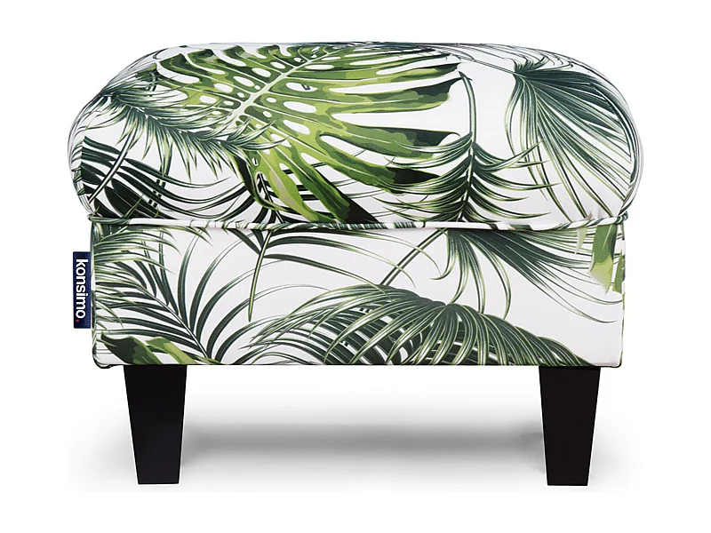 Sitzhocker zeitloses Design und pflegeleichter Stoff - Bunt - MILES