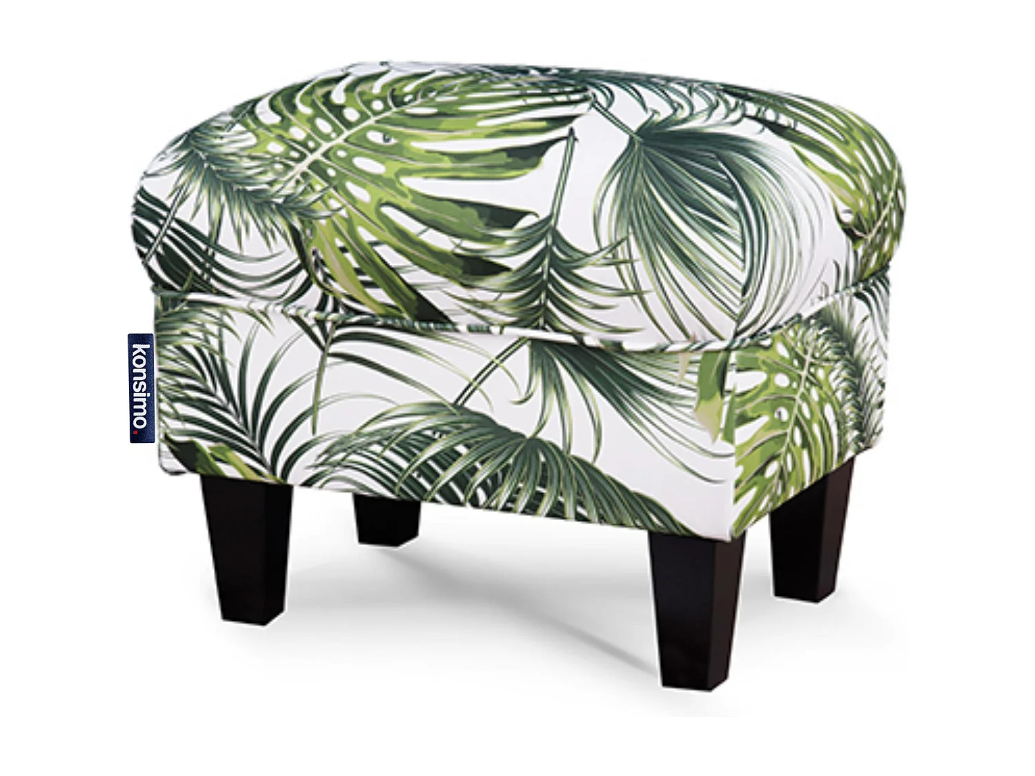 Sitzhocker zeitloses Design und pflegeleichter Stoff - Bunt - MILES