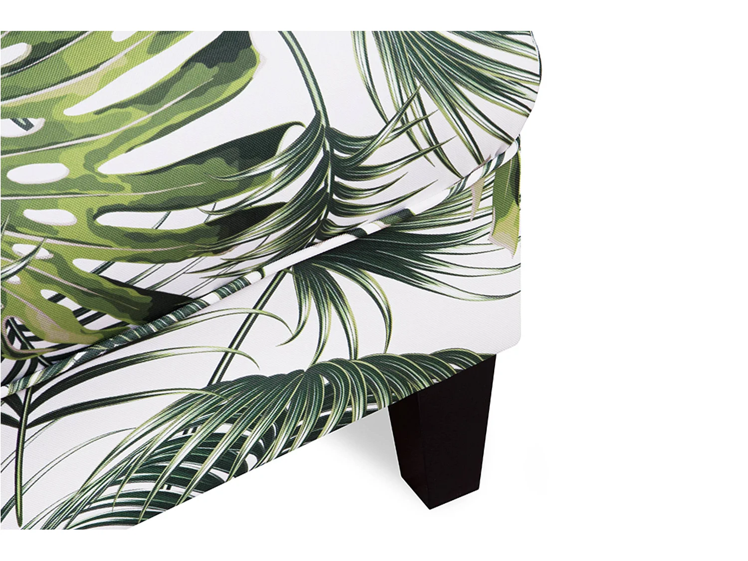 Sitzhocker zeitloses Design und pflegeleichter Stoff - Bunt - MILES