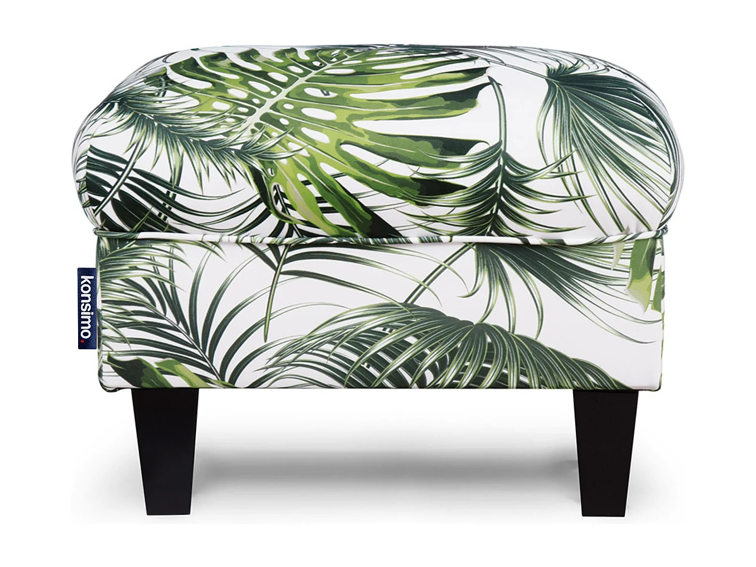 Sitzhocker zeitloses Design und pflegeleichter Stoff - Bunt - MILES