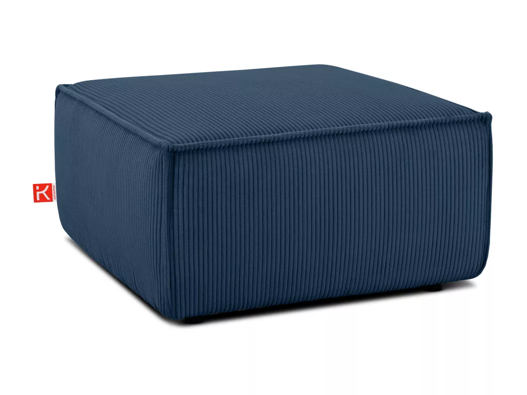 Kauf Unique Sitzpouf gefederte Sitzfläche - blau - NAPI