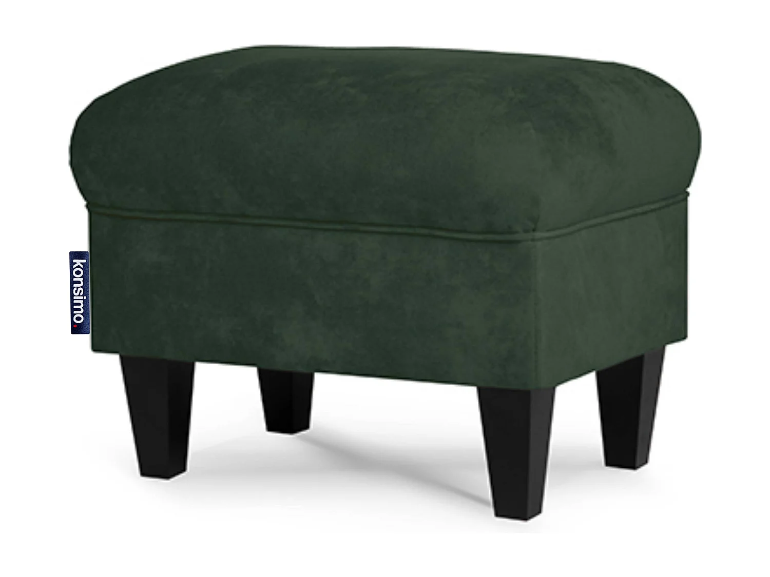 Sitzhocker zeitloses Design und pflegeleichter Stoff - grün - MILES