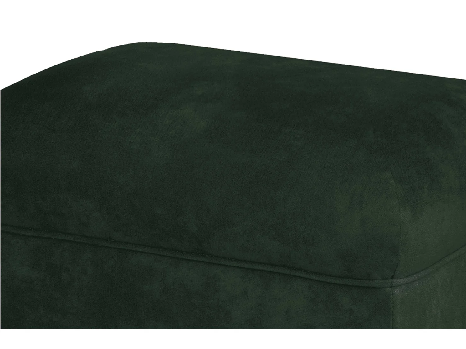 Sitzhocker zeitloses Design und pflegeleichter Stoff - grün - MILES